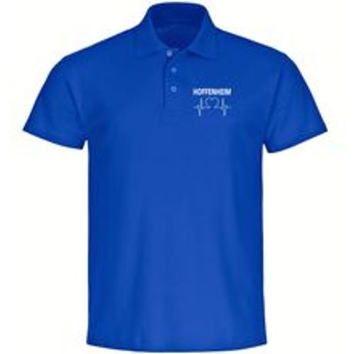 Multifanshop Poloshirt - Hoffenheim - Herzschlag - Druck weiß - Polo - Fashion24 DE - Modalova