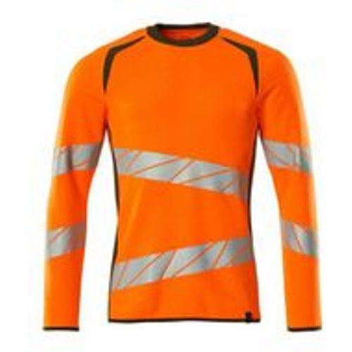 T-Shirt 19084-781-1433 Gr. 4XL hi-vis orange/moosgrün - Mascot - Modalova