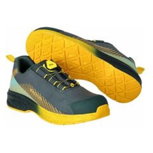 Safety Halbschuh FOOTWEAR CUSTOMIZED F1601-909 Gr. 1044 forest green/sunflower yellow - Mascot - Modalova