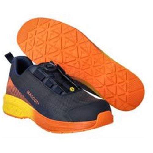 Safety Halbschuh FOOTWEAR CUSTOMIZED F1601-909 Gr. 0838 dark navy/bright orange - Mascot - Modalova