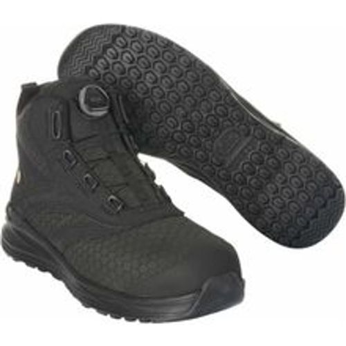 Sicherheitsstiefel S1P mit boa® Sicherheitsstiefelette S1P Sicherheitsschuhe Gr. 40, schwarz/schwarz - Mascot - Modalova