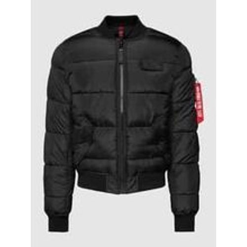 Bomberjacke mit Label-Detail - alpha industries - Modalova