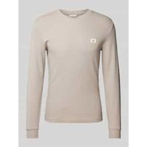 Longsleeve mit Label-Stitching - Calvin Klein - Modalova