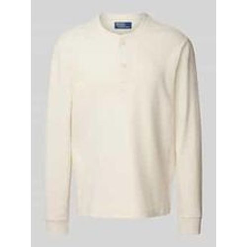 Longsleeve mit kurzer Knopfleiste - Polo Ralph Lauren - Modalova