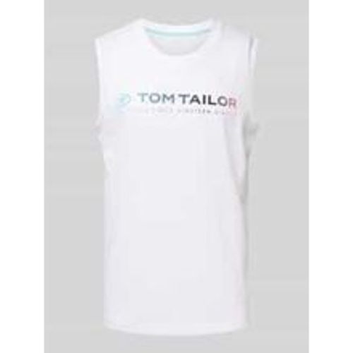 Tanktop mit Label-Print - Tom Tailor - Modalova