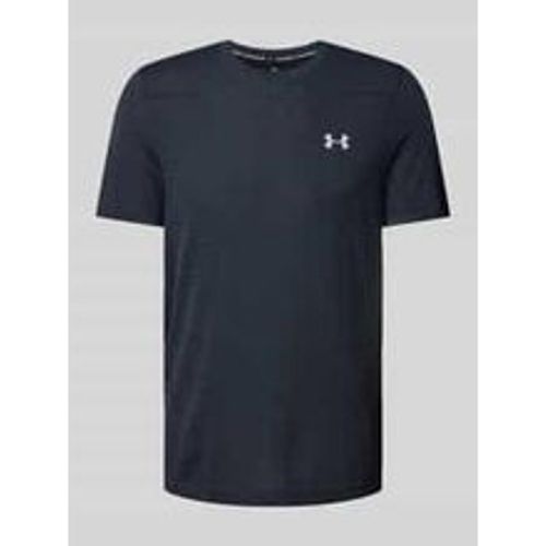 T-Shirt mit Label-Print Modell 'Seamless' - Under Armour - Modalova