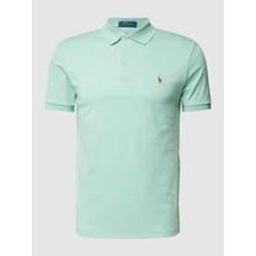 Regular Fit Poloshirt mit Logo-Stitching - Polo Ralph Lauren - Modalova