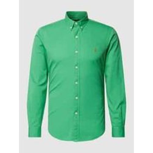 Slim Fit Freitzeithemd mit Label-Stitching - Polo Ralph Lauren - Modalova