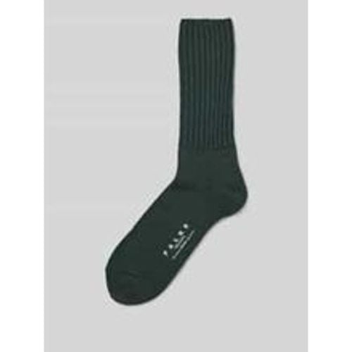 Socken aus Schurwoll-Mix mit Label-Detail Modell 'Nelson' - Falke - Modalova