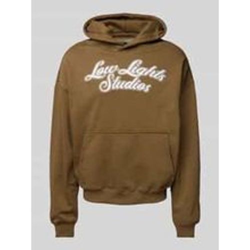 Oversized Hoodie mit Label-Stitching - Fashion24 DE - Modalova