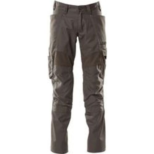 Arbeitshose Stretch Zones 18579 leichte Bundhose mit Cordura Knietaschen, Farbe: Dunkelanthrazit - 18, Größe: 46 - Mascot - Modalova