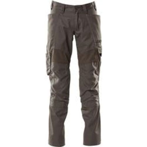 Arbeitshose Stretch Zones 18579 leichte Bundhose mit Cordura Knietaschen, Farbe: Dunkelanthrazit - 18, Größe: 54 - Mascot - Modalova