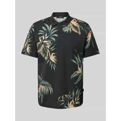 Poloshirt mit Allover-Print Modell 'LAPALMA' - Fashion24 DE - Modalova