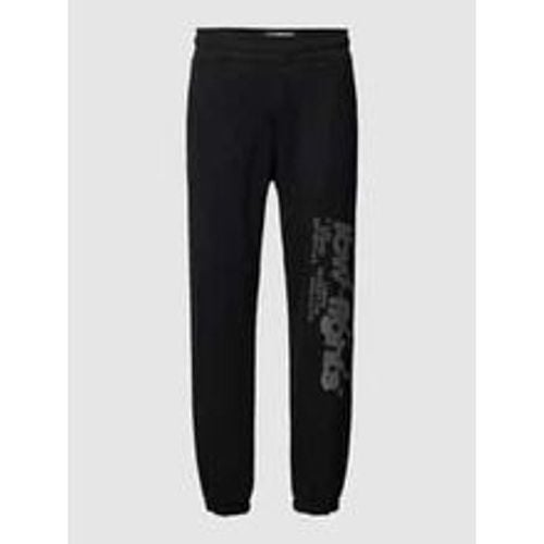 Sweatpants mit Label-Strasssteinbesatz - Fashion24 DE - Modalova