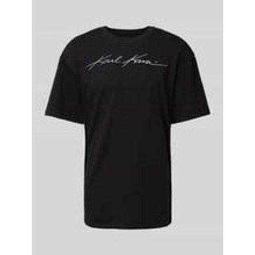 T-Shirt mit Label-Stitching - Karl Kani - Modalova