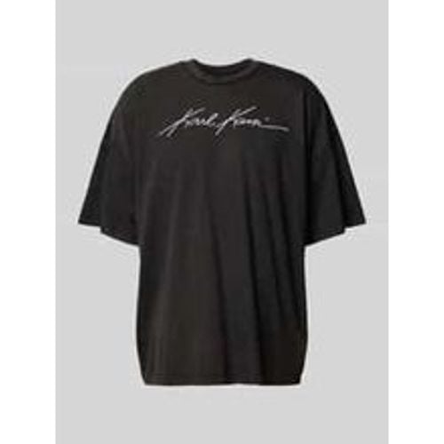 T-Shirt mit Label-Stitching Modell 'Autograph' - Karl Kani - Modalova