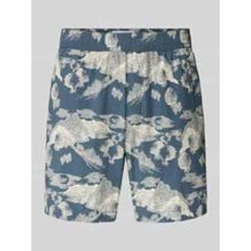 Loose Fit Shorts mit Allover-Muster Modell 'AIR' - Selected Homme - Modalova