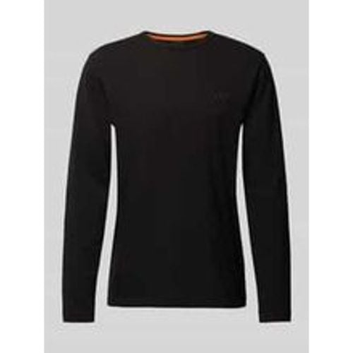 Longsleeve mit Label-Stitching Modell 'Tempesto' - Boss Orange - Modalova