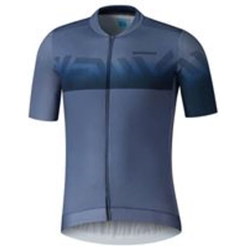 KITA S.S. ZIP JERSEY, Gray - Shimano - Modalova