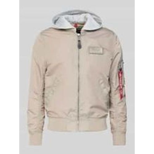 Jacke mit Label-Patch - alpha industries - Modalova