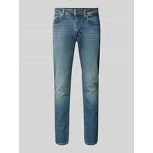 Slim Fit Jeans im 5-Pocket-Design Modell 'LEON' - Selected Homme - Modalova