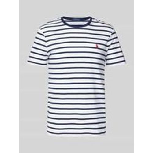 T-Shirt mit Logo-Stitching - Polo Ralph Lauren - Modalova