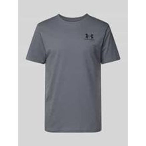 T-Shirt mit Label-Print - Under Armour - Modalova