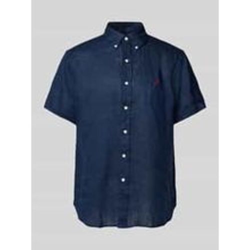 Custom Fit Leinenhemd mit Button-Down-Kragen - Polo Ralph Lauren - Modalova