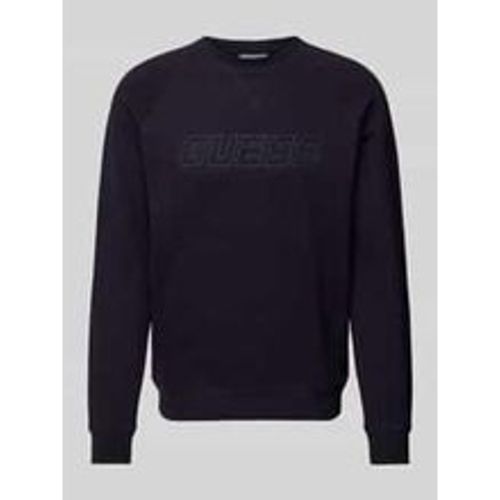 Sweatshirt mit Label-Print Modell 'NEW ALDWIN' - Guess - Modalova