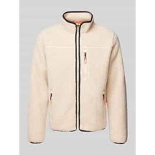 Fleecejacke mit Label-Stitching - Superdry - Modalova