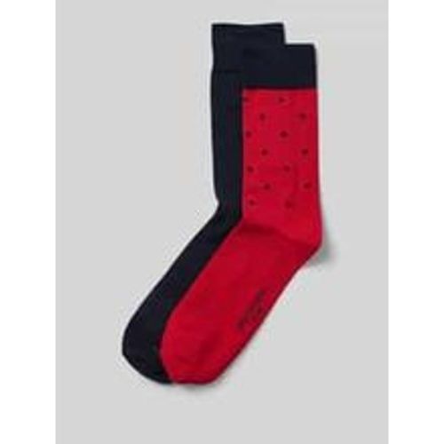 Socken mit Label-Schriftzug im 2er-Pack - christian berg - Modalova