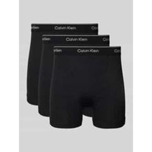Trunks mit Label-Bund Modell 'BOXER BRIEF' im 3er-Pack - Calvin Klein Underwear - Modalova