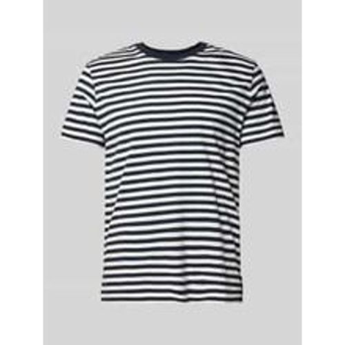 Regular Fit T-Shirt aus reiner Baumwolle mit Streifenmuster - Marc O'Polo - Modalova