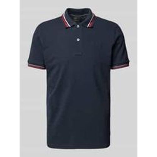 Poloshirt mit Label-Stitching Modell 'Piquee' - Geox - Modalova
