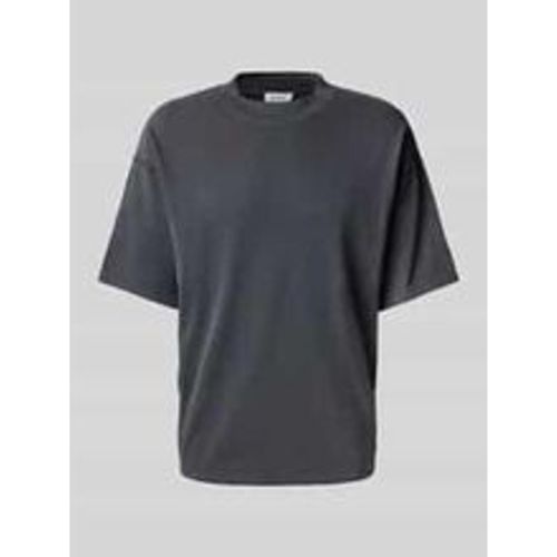 T-Shirt mit geripptem Rundhalsausschnitt Modell 'FAZY' - American vintage - Modalova