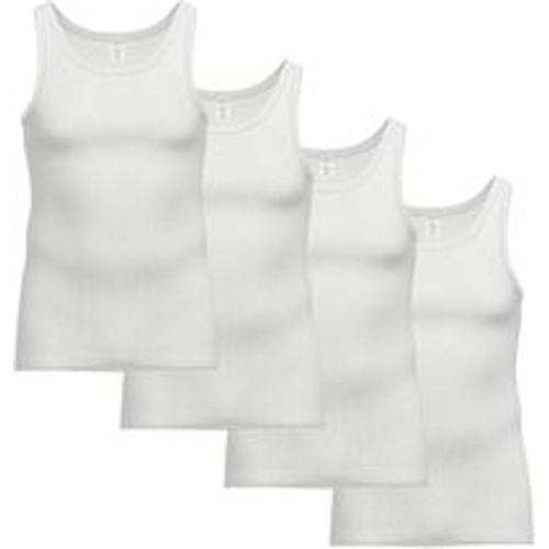 Doppelripp Unterhemden 4er Pack Herren Unterhemd - Ammann - Modalova
