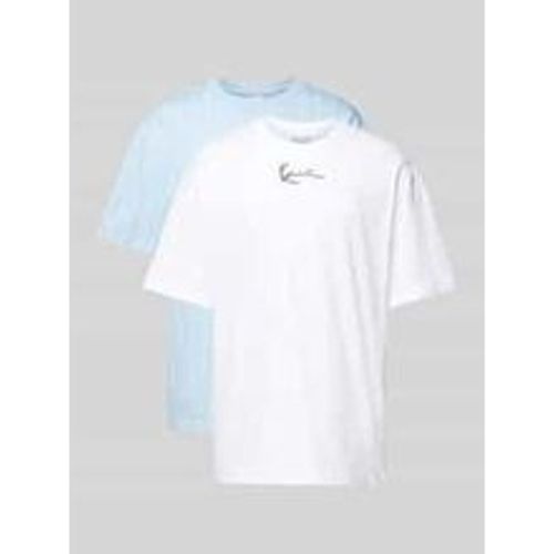 T-Shirt mit Label-Stitching - Karl Kani - Modalova