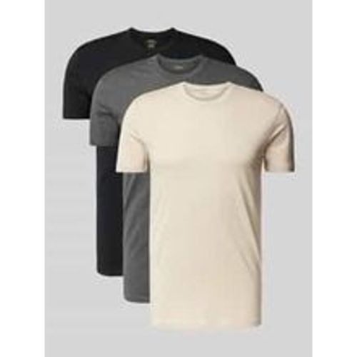 T-Shirt mit geripptem Rundhalsausschnitt im 3er-Pack - Polo Ralph Lauren Underwear - Modalova