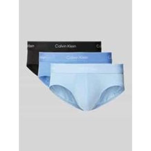 Slip mit elastischem Label-Bund im 3er-Pack - Calvin Klein Underwear - Modalova