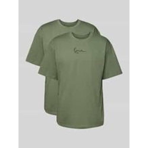 T-Shirt mit Label-Stitching - Karl Kani - Modalova