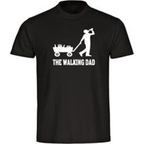 Multifanshop Herren T-Shirt - Bollerwagen - The Walking Dad - Druck weiß - Männer - Fashion24 DE - Modalova