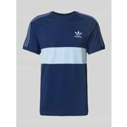 T-Shirt mit Logo-Stitching - Adidas - Modalova