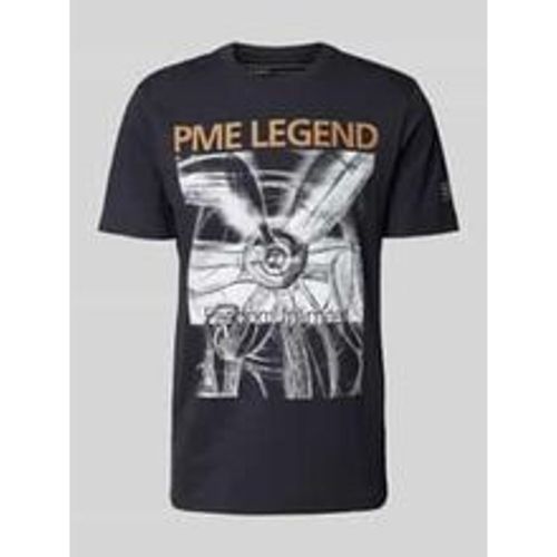 T-Shirt mit Label-Print - PME-Legend - Modalova