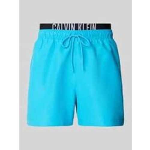 Badehose mit Label-Print - Calvin Klein Underwear - Modalova