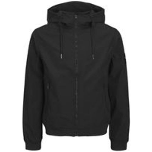 Jacke BASIC Softshelljacke mit Kapuze, Reißverschluss und Reißverschlusstaschen - jack & jones - Modalova