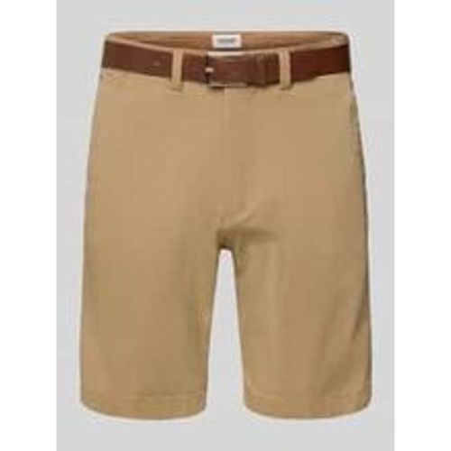 Regular Fit Chino-Shorts mit Gürtel Modell 'MARCO FRANCO' - jack & jones - Modalova
