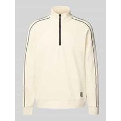 Sweatshirt mit Stehkragen und Reißverschluss - EA7 Emporio Armani - Modalova