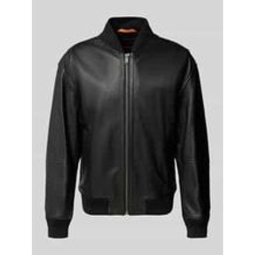 Regular Fit Lederjacke aus Lammleder Modell 'JOBRICE' - Boss Orange - Modalova