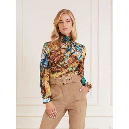 Blusa Stampa All Over Marciano - Guess - Modalova