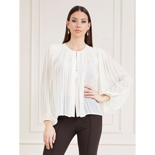 Blusa Marciano Plissé - Guess - Modalova